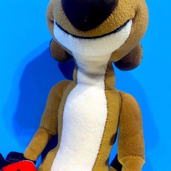DISNEY THE LION KING 90s TIMON w/LADY BUG PLUSH EXCLUSIVELY FOR WALT DISNEY 12” - Picture 12 of 13